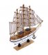 GC055 - Beautiful mini small wooden sailboat model
